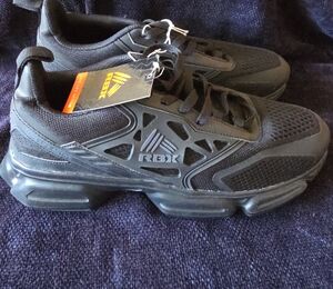 RBX Men's Black Athletic Mesh Sneakers